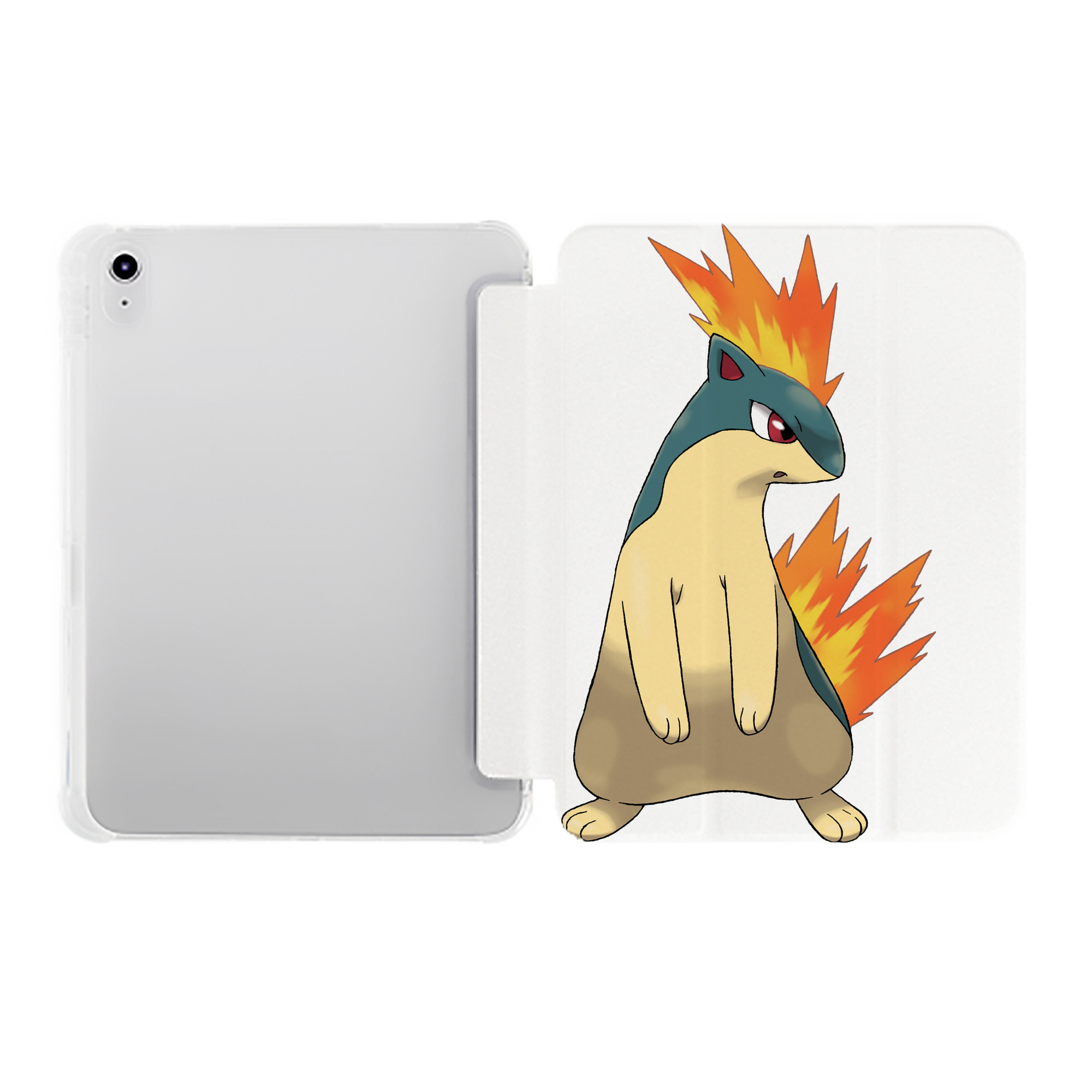 （画像用） ポケットモンスター Pokémon IPad ケース ペン収納付き 三つ折りスタンド PUレザー×シリコン 対応機種9.5/10.5/10.9インチ